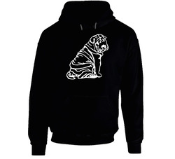Chinese Shar-pei Custom Dog Breed Is My Homeboy Black Hooded Sweatshirt Hoodie Chinese Shar-pei Custom Dog Breed Is My Homeboy Black Hooded Sweatshirt Hoodie