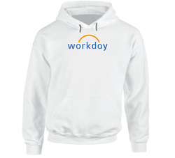 Workday Inc Nasdaq Company Logo Employee Fan Hooded Sweatshirt Hoodie Workday Inc Nasdaq Company Logo Employee Fan Hooded Sweatshirt Hoodie