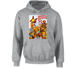 Between The Lions 90s Kids Reading Tv Show Hooded Sweatshirt Hoodie Between The Lions 90s Kids Reading Tv Show Hooded Sweatshirt Hoodie