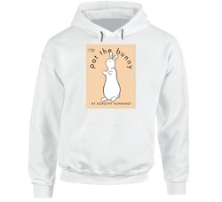 Pat The Bunny Classic Children's Storybook Cover Hooded Sweatshirt Hoodie Pat The Bunny Classic Children's Storybook Cover Hooded Sweatshirt Hoodie