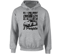 Porsche Cayman Gt4 All I Care About Is Maybe 3 People Worn Look Hooded Sweatshirt Hoodie Porsche Cayman Gt4 All I Care About Is Maybe 3 People Worn Look Hooded Sweatshirt Hoodie
