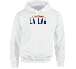 La Law Retro 80s Tv Show Logo Fan Hooded Sweatshirt Hoodie La Law Retro 80s Tv Show Logo Fan Hooded Sweatshirt Hoodie
