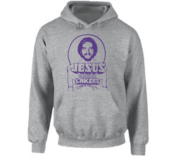 Pau Gasol Jesus Los Angeles Baketball Hooded Sweatshirt Hoodie Pau Gasol Jesus Los Angeles Baketball Hooded Sweatshirt Hoodie