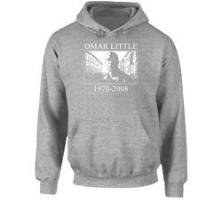 Omar Little The Wire Tv Show Hooded Sweatshirt Hoodie Omar Little The Wire Tv Show Hooded Sweatshirt Hoodie