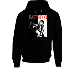 Clint Eastwood Western Movie Legend Retro Hooded Sweatshirt Hoodie Clint Eastwood Western Movie Legend Retro Hooded Sweatshirt Hoodie