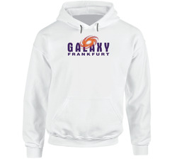 Frankfurt Galaxy Europe American World League Football Team Logo Hooded Sweatshirt Hoodie Frankfurt Galaxy Europe American World League Football Team Logo Hooded Sweatshirt Hoodie