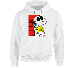 Snoopy Joe Cool Cartoon Hooded Sweatshirt Hoodie Snoopy Joe Cool Cartoon Hooded Sweatshirt Hoodie