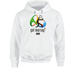 Got Andy Murray Tennis Team Great Britain Olympics Hooded Sweatshirt Hoodie Got Andy Murray Tennis Team Great Britain Olympics Hooded Sweatshirt Hoodie