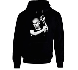 Sinead O'connor Mic Hooded Sweatshirt Hoodie Sinead O'connor Mic Hooded Sweatshirt Hoodie