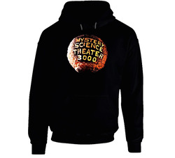 Mystery Science Theater 3000 Tv Show Black Hooded Sweatshirt Hoodie Mystery Science Theater 3000 Tv Show Black Hooded Sweatshirt Hoodie