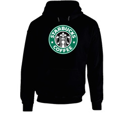 Starbucks Coffee Logo Hooded Sweatshirt Hoodie Starbucks Coffee Logo Hooded Sweatshirt Hoodie