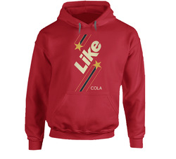 Like Cola 1980s Vintage Soda Pop Hooded Sweatshirt Hoodie Like Cola 1980s Vintage Soda Pop Hooded Sweatshirt Hoodie