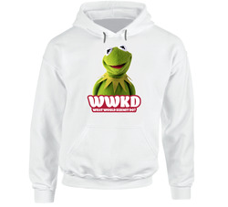 Wwkd What Would Kermit The Frog Do Fan Hooded Sweatshirt Hoodie Wwkd What Would Kermit The Frog Do Fan Hooded Sweatshirt Hoodie