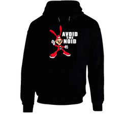 Avoid The Noid Dominos Most Ad Slogan Hooded Sweatshirt Hoodie Avoid The Noid Dominos Most Ad Slogan Hooded Sweatshirt Hoodie
