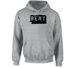 Rent Broadway Show Logo Hooded Sweatshirt Hoodie Rent Broadway Show Logo Hooded Sweatshirt Hoodie