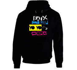 Eat Sleep Yo Yo Repeat Hooded Sweatshirt Hoodie Eat Sleep Yo Yo Repeat Hooded Sweatshirt Hoodie