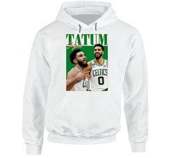 Jayson Tatum 90s Style Hooded Sweatshirt Hoodie Jayson Tatum 90s Style Hooded Sweatshirt Hoodie