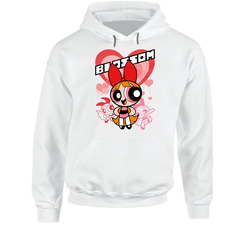 Powerpuff Girls Blossom Retro Cartoon Tv Show Fan Hooded Sweatshirt Hoodie Powerpuff Girls Blossom Retro Cartoon Tv Show Fan Hooded Sweatshirt Hoodie