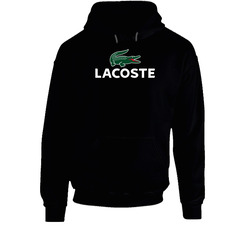 Lacoste Sport Oversized Crocodile Crew Neck Black 2 Unisex Unisex Soft Cotton Tee Hooded Sweatshirt Hoodie Lacoste Sport Oversized Crocodile Crew Neck Black 2 Unisex Unisex Soft Cotton Tee Hooded Sweatshirt Hoodie