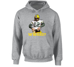 Aaron Rodgers Wwjd Style Football Hooded Sweatshirt Hoodie Aaron Rodgers Wwjd Style Football Hooded Sweatshirt Hoodie
