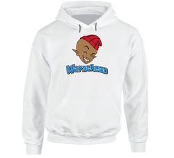 Waynehead Big Head 90s Black Kids Tv Show Cartoon Hooded Sweatshirt Hoodie Waynehead Big Head 90s Black Kids Tv Show Cartoon Hooded Sweatshirt Hoodie