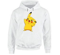 Pikachu Pokemon Video Game Character Hooded Sweatshirt Hoodie Pikachu Pokemon Video Game Character Hooded Sweatshirt Hoodie