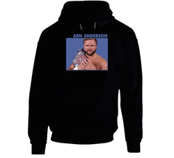 Arn Anderson Four Horsemen Wrestler Hooded Sweatshirt Hoodie Arn Anderson Four Horsemen Wrestler Hooded Sweatshirt Hoodie