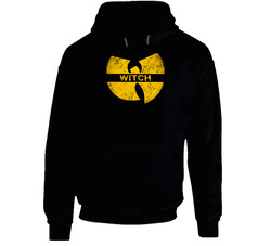 Witch W Word Cool Wutang Logo Parody Hooded Sweatshirt Hoodie Witch W Word Cool Wutang Logo Parody Hooded Sweatshirt Hoodie