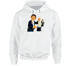 Alfred E Neuman Mad Mascot Hooded Sweatshirt Hoodie Alfred E Neuman Mad Mascot Hooded Sweatshirt Hoodie