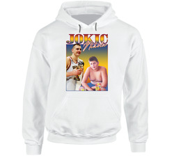 Kid Nikola Jokic 90s Style Hooded Sweatshirt Hoodie Kid Nikola Jokic 90s Style Hooded Sweatshirt Hoodie