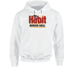 The Habit Burger Grill Fast Food Restaurant Hooded Sweatshirt Hoodie