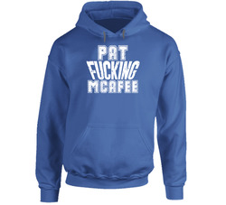 Fcking Pat Mcafee Indianapolis Football Team Favorite Player Fan Hooded Sweatshirt Hoodie