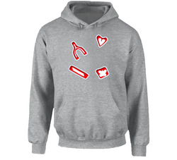 Operation Game Halloween Costume Hooded Sweatshirt Hoodie Operation Game Halloween Costume Hooded Sweatshirt Hoodie