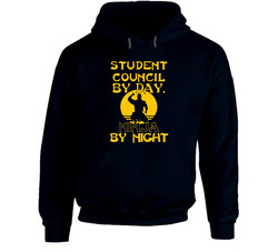 Student Council By Day Ninja By Night Funny Hooded Sweatshirt Hoodie Student Council By Day Ninja By Night Funny Hooded Sweatshirt Hoodie