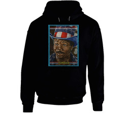 Apollo Creed Vintage Retro Sports Trading Card Distressed Look Hooded Sweatshirt Hoodie Apollo Creed Vintage Retro Sports Trading Card Distressed Look Hooded Sweatshirt Hoodie
