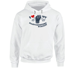 Harvestore System Ringer Farming Agriculture Silo Hooded Sweatshirt Hoodie