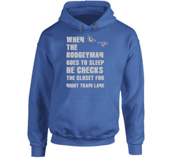 Night Train Lane Detroit Michigan Sports Boogeyman Hooded Sweatshirt Hoodie