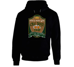 Mccarty's Ole Irish Pub Good St Patricks Day Drinking Surname Hooded Sweatshirt Hoodie