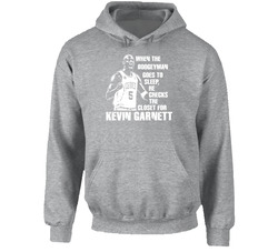 Kevin Garnett Basketball Celtics Fight Tough Boston Hooded Sweatshirt Hoodie