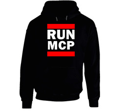 Run Mcp Amapa Brazil     Funny Graphic Patriotic Parody Black Hooded Sweatshirt Hoodie