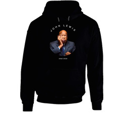 John Lewis Civil Rights 1940 2020 Hooded Sweatshirt Hoodie John Lewis Civil Rights 1940 2020 Hooded Sweatshirt Hoodie