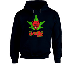 The Devils Lettuce Weed Stoner Funny Hooded Sweatshirt Hoodie The Devils Lettuce Weed Stoner Funny Hooded Sweatshirt Hoodie