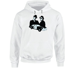 The Blues Brothers Fictional Musican Character Fan Hooded Sweatshirt Hoodie The Blues Brothers Fictional Musican Character Fan Hooded Sweatshirt Hoodie