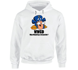Wwjd What Would Cap'n Crunch Do Hooded Sweatshirt Hoodie