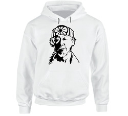Mr. Miyagi Posterized Head Shot Karate Kid 90s Movies Hooded Sweatshirt Hoodie Mr. Miyagi Posterized Head Shot Karate Kid 90s Movies Hooded Sweatshirt Hoodie