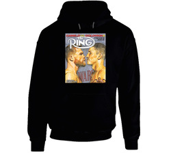 The Ring Canelo Alvarez Vs Gennady Golovkin Ggg Boxing Magazine Hooded Sweatshirt Hoodie The Ring Canelo Alvarez Vs Gennady Golovkin Ggg Boxing Magazine Hooded Sweatshirt Hoodie