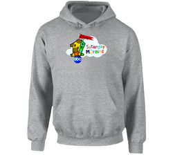 One Saturday Morning Tv Show Hooded Sweatshirt Hoodie One Saturday Morning Tv Show Hooded Sweatshirt Hoodie