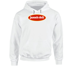 Jason's Deli Sub Sandwhich Restaurant Hooded Sweatshirt Hoodie Jason's Deli Sub Sandwhich Restaurant Hooded Sweatshirt Hoodie