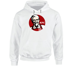 Colonel Sanders Kfc Kentucky Fried Chicken Fast Food Mascot Hooded Sweatshirt Hoodie Colonel Sanders Kfc Kentucky Fried Chicken Fast Food Mascot Hooded Sweatshirt Hoodie