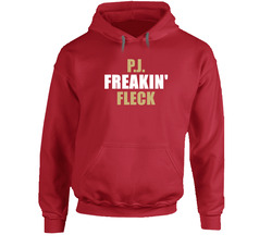 P J Fleck Freakin San Francisco Football Sports California Hooded Sweatshirt Hoodie P J Fleck Freakin San Francisco Football Sports California Hooded Sweatshirt Hoodie